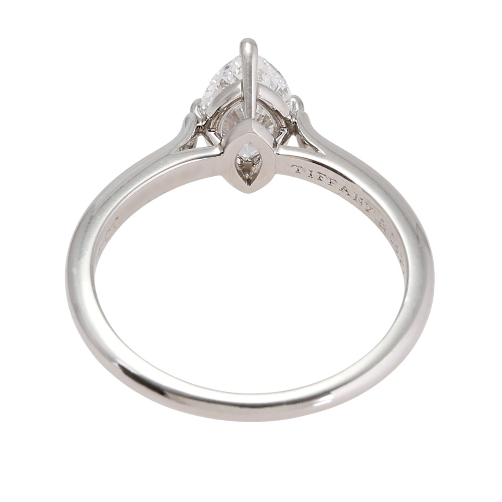 Tiffany & Co. Tiffany PT950 Ring E Platinum Diamond