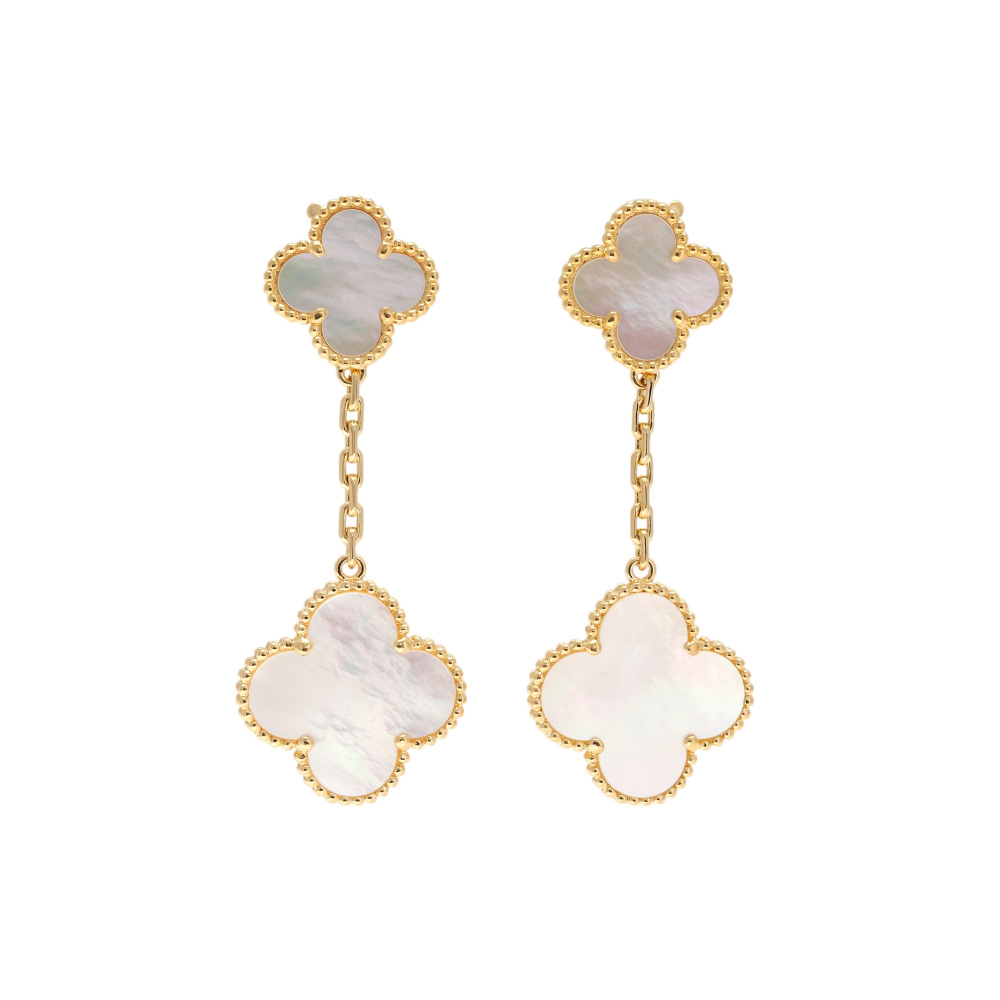 Van Cleef & Arpels Magic Alhambra Earrings 18K Yellow Gold VCARD78800