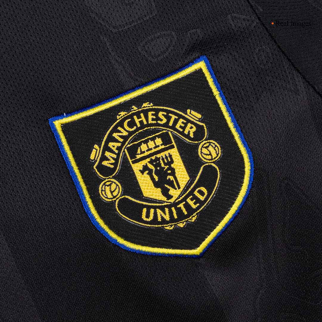 Manchester United Third Away Kids Soccer Jerseys Kit 2025/26