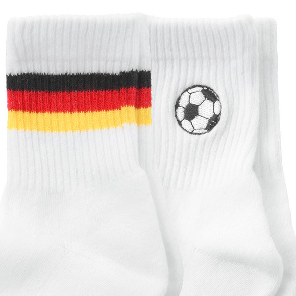 Topolino 2 Paar Kinder Socken im Fußball-Design