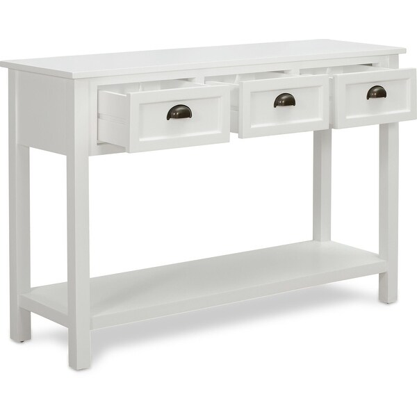 Finch Lockwood Console Table,White
