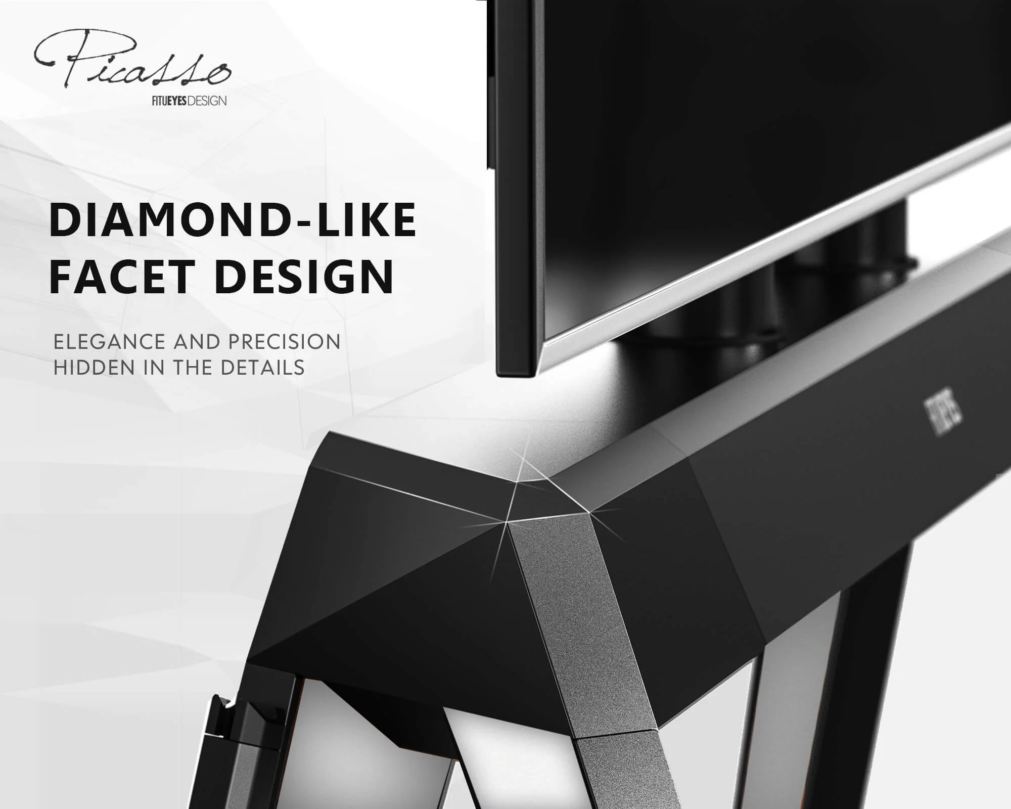 Picasso FT88 Floor TV Stand