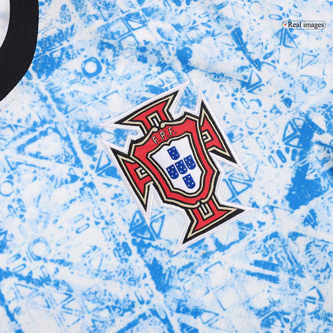 B.FERNANDES #8 Portugal Away Soccer Jersey EURO