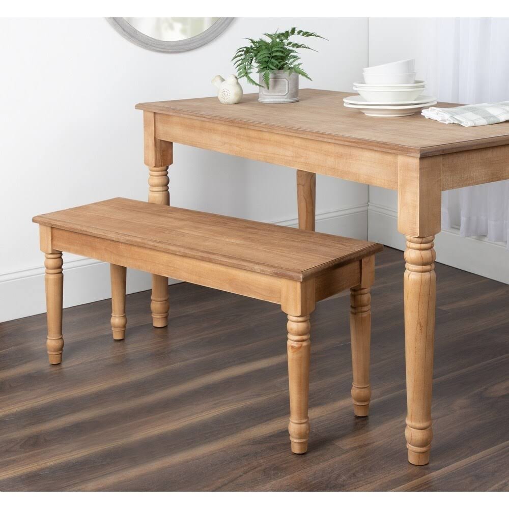 Kate and Laurel Cates Barnwood Bench - 42x14x19 - Brown