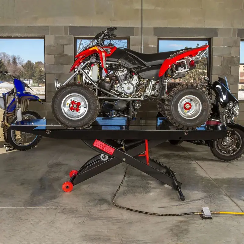 ProLift ATV Service Lift Table with Center Jack – Heavy-Duty Maintenance Platform for ATVs and UTVs