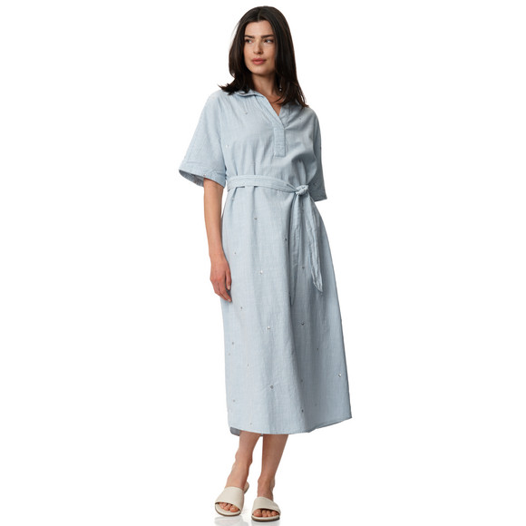 Gina Collection Damen Kleid mit Pailletten