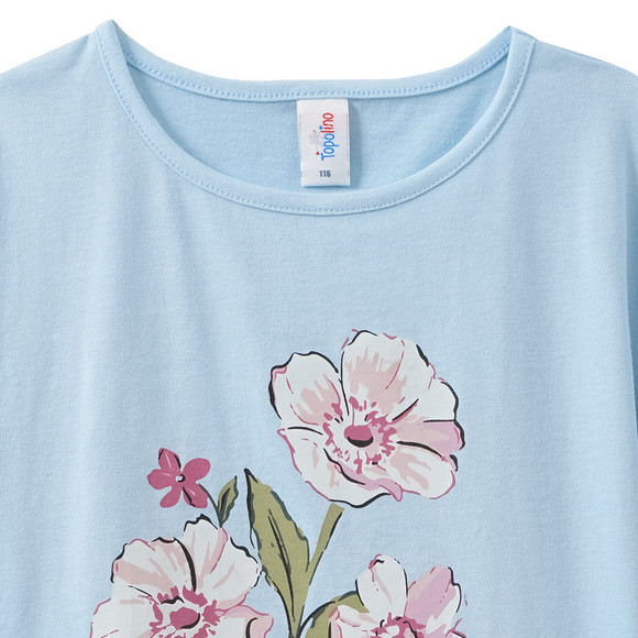 Topolino Mädchen T-Shirt mit Blumen-Print