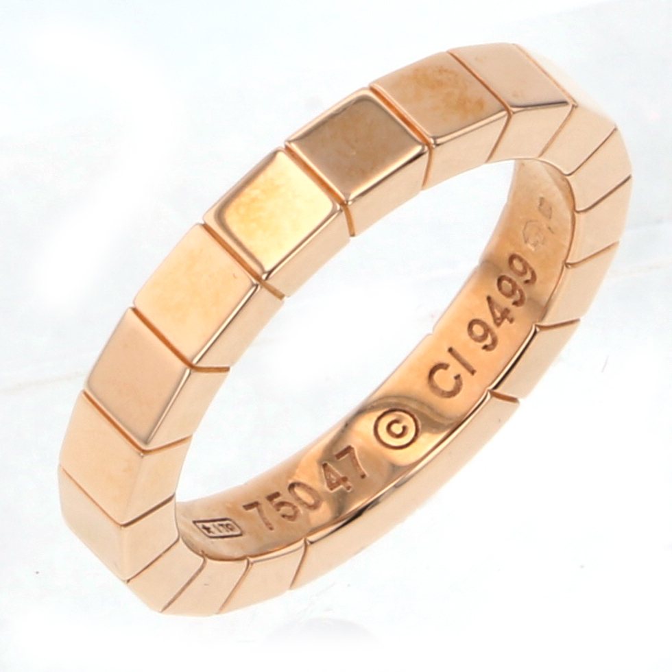 Cartier Laniere #47 Ring 18K Rose Gold
