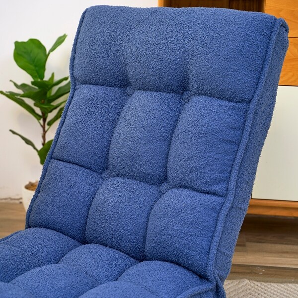 Single sofa reclining chair lazy sofa balcony reclining chair adjustable chair