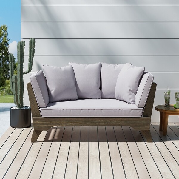 Serene Acacia Expandable Daybed by Christopher Knight Home