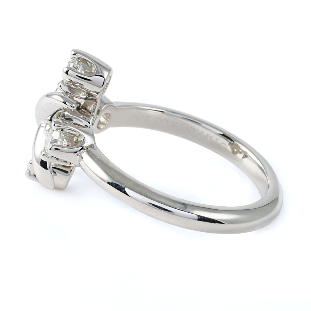 Tiffany & Co. Jean Schlumberger Rin Ring Platinum Diamond