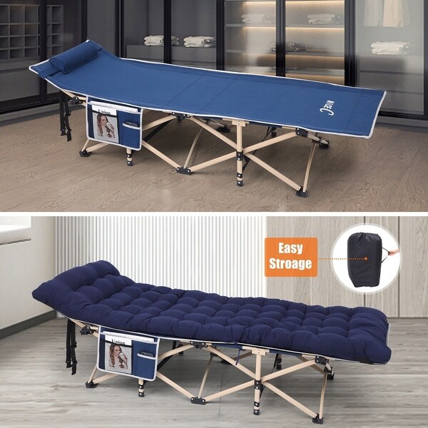Cot,Camping Cot,Heated Camping cot with 10000mAh Power Bank Heavy Duty Holds 500 Lbs