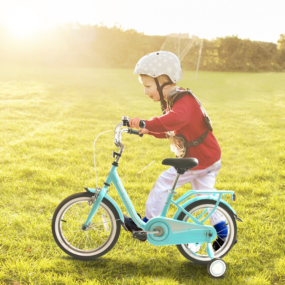 COEWSKE Steel Children Bicycle Training