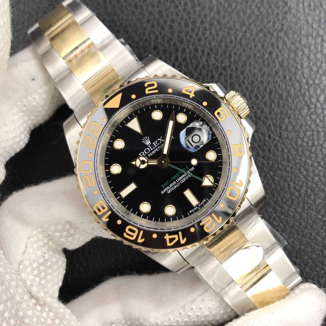 GMT-MASTER II STAINLESS STEEL YELLOW GOLD