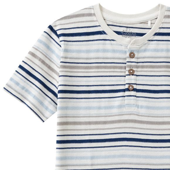 Topolino Jungen T-Shirt mit Knopfleiste