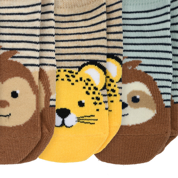 Topomini 4 Paar Baby Sneaker-Socken im Set