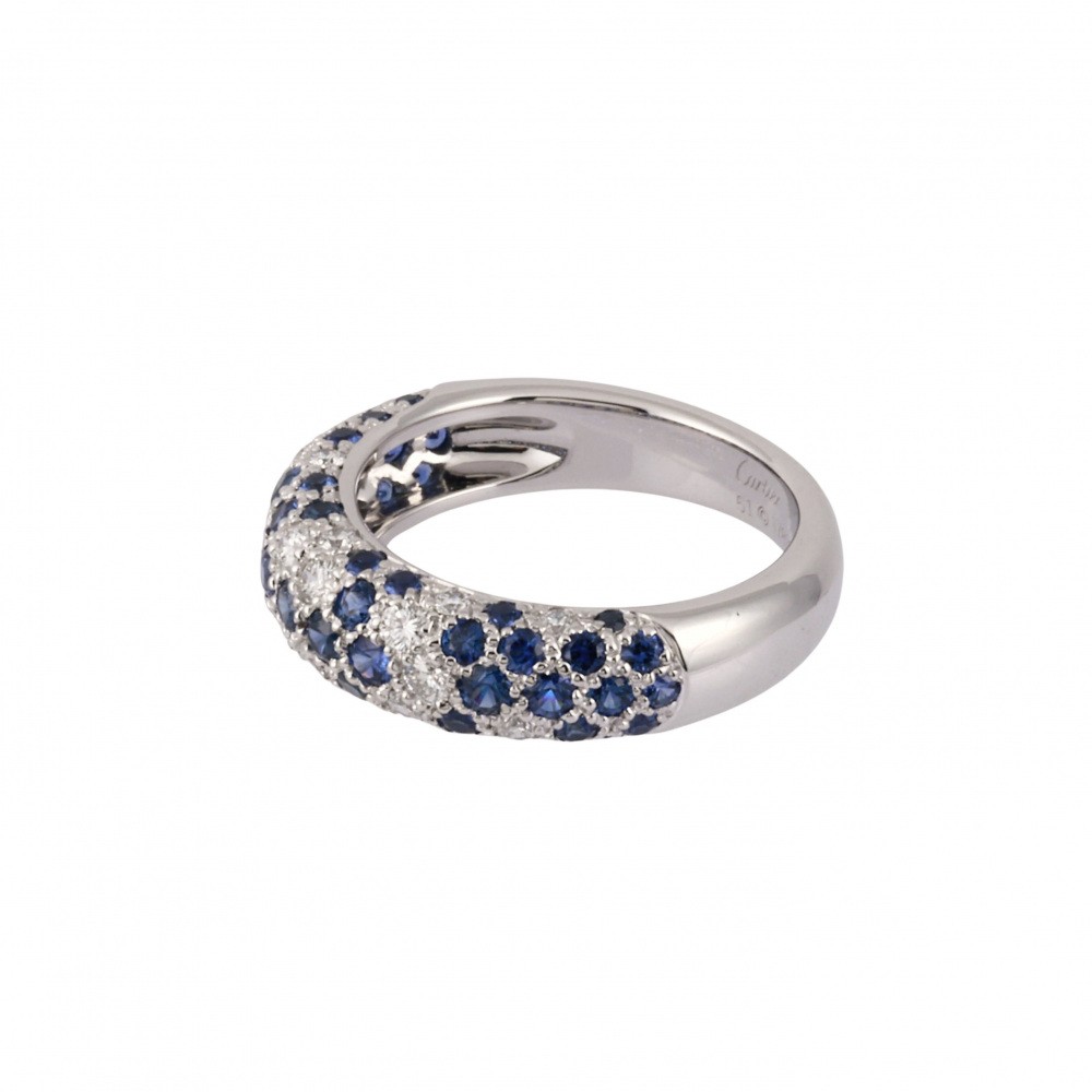 Cartier Mimister K18WG White Gold Ring