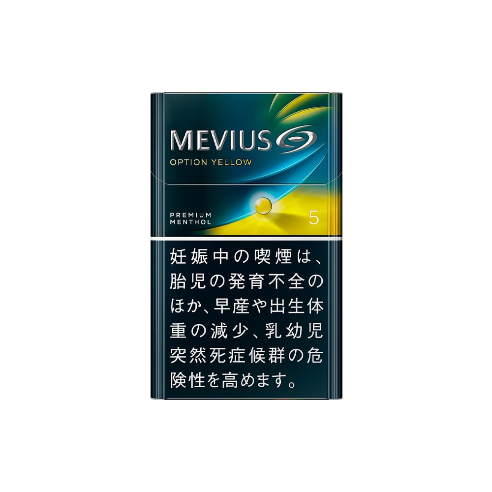 【New Arrival】Mevius Premium Menthol Option Yellow 5mg Carton