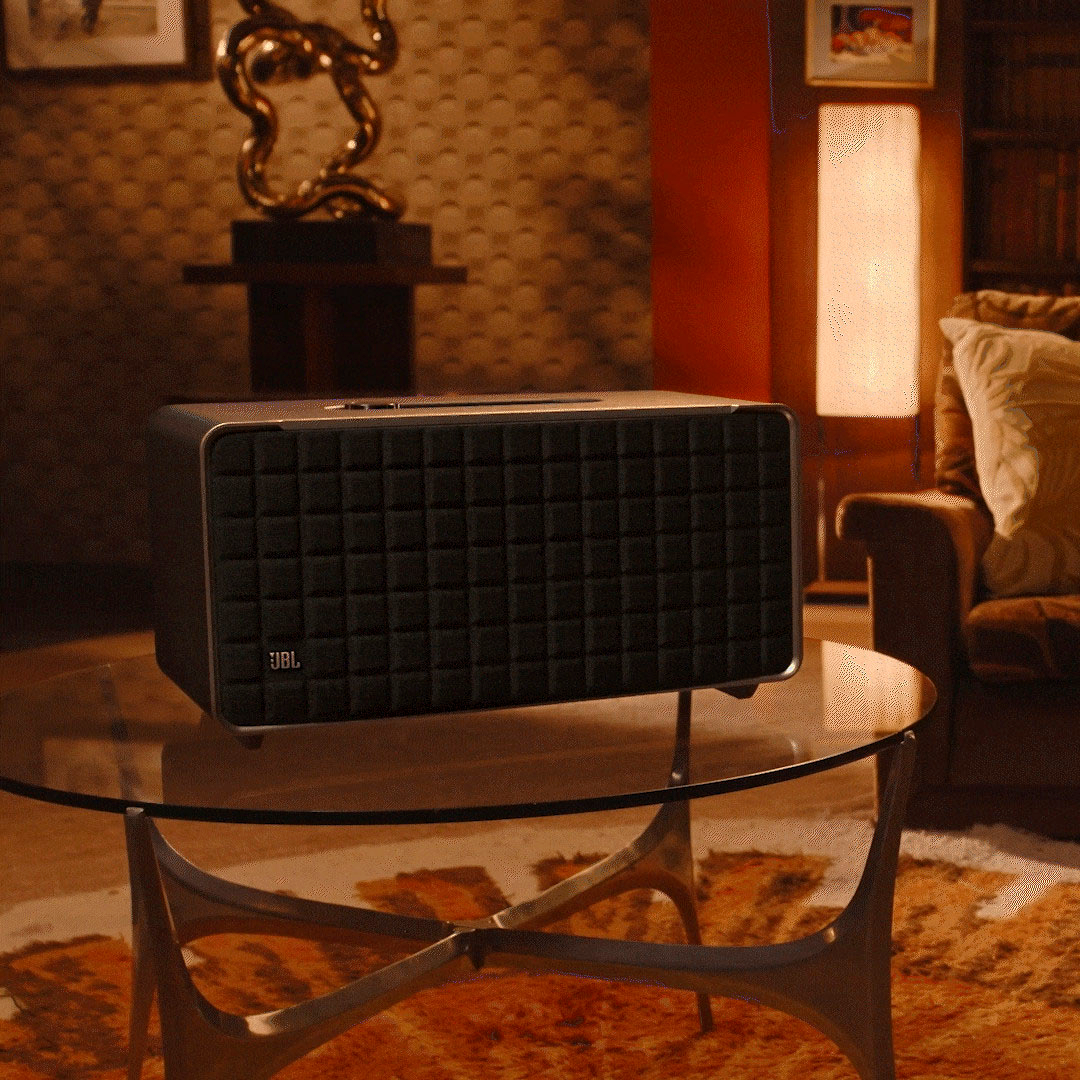 JBL - Authentics 500 Smart Home Speaker - Black