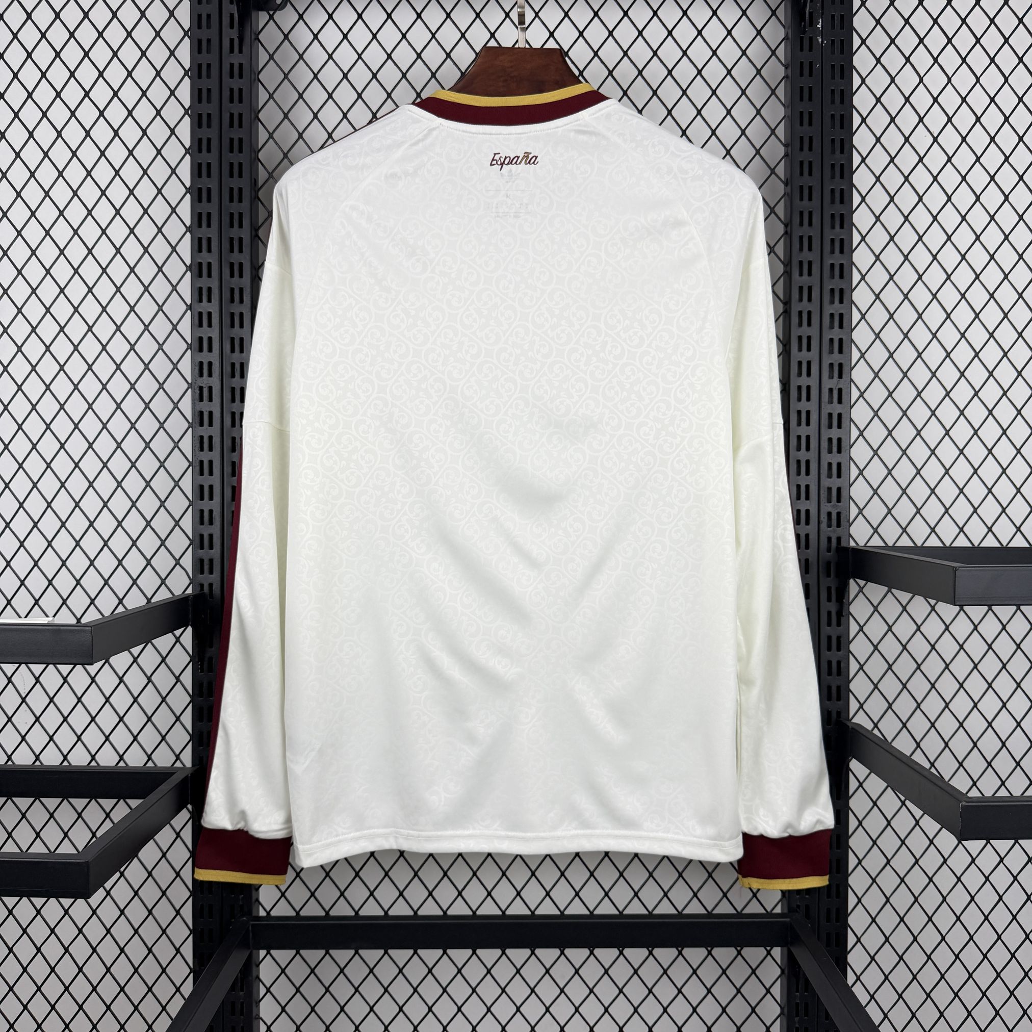 Mens Spain 2026 World Cup Away Long Sleeve Jersey