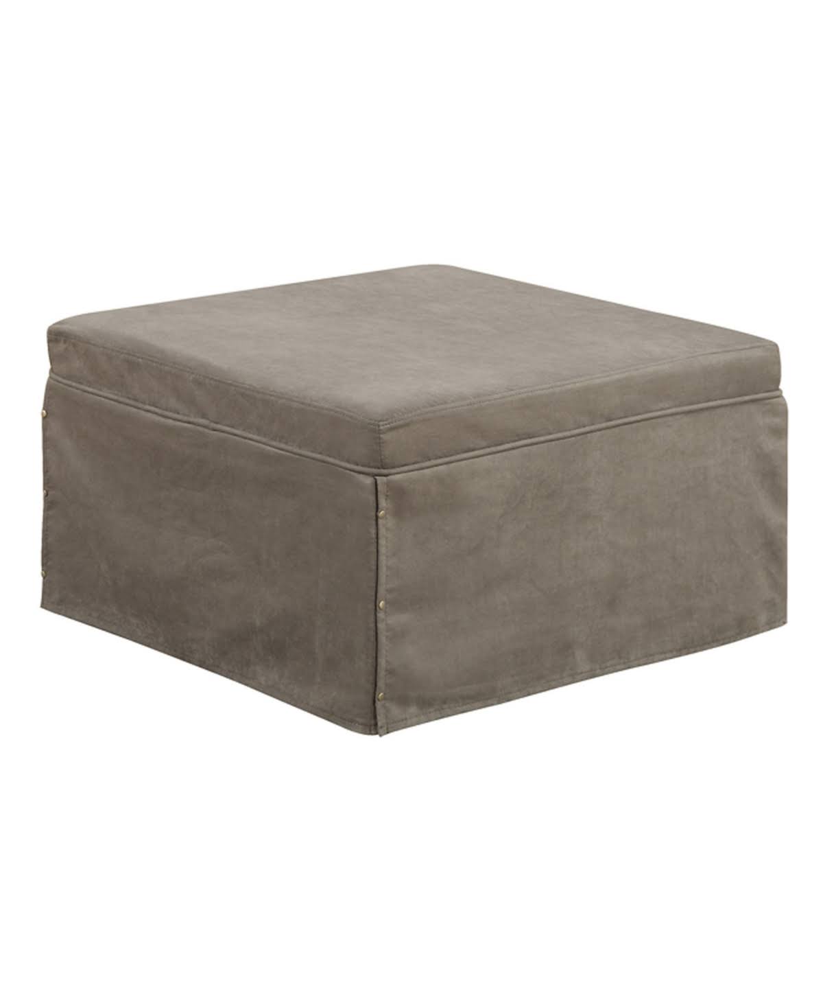 Convenience Concepts 143709 Designs4Comfort Folding Bed Ottomans, Taupe