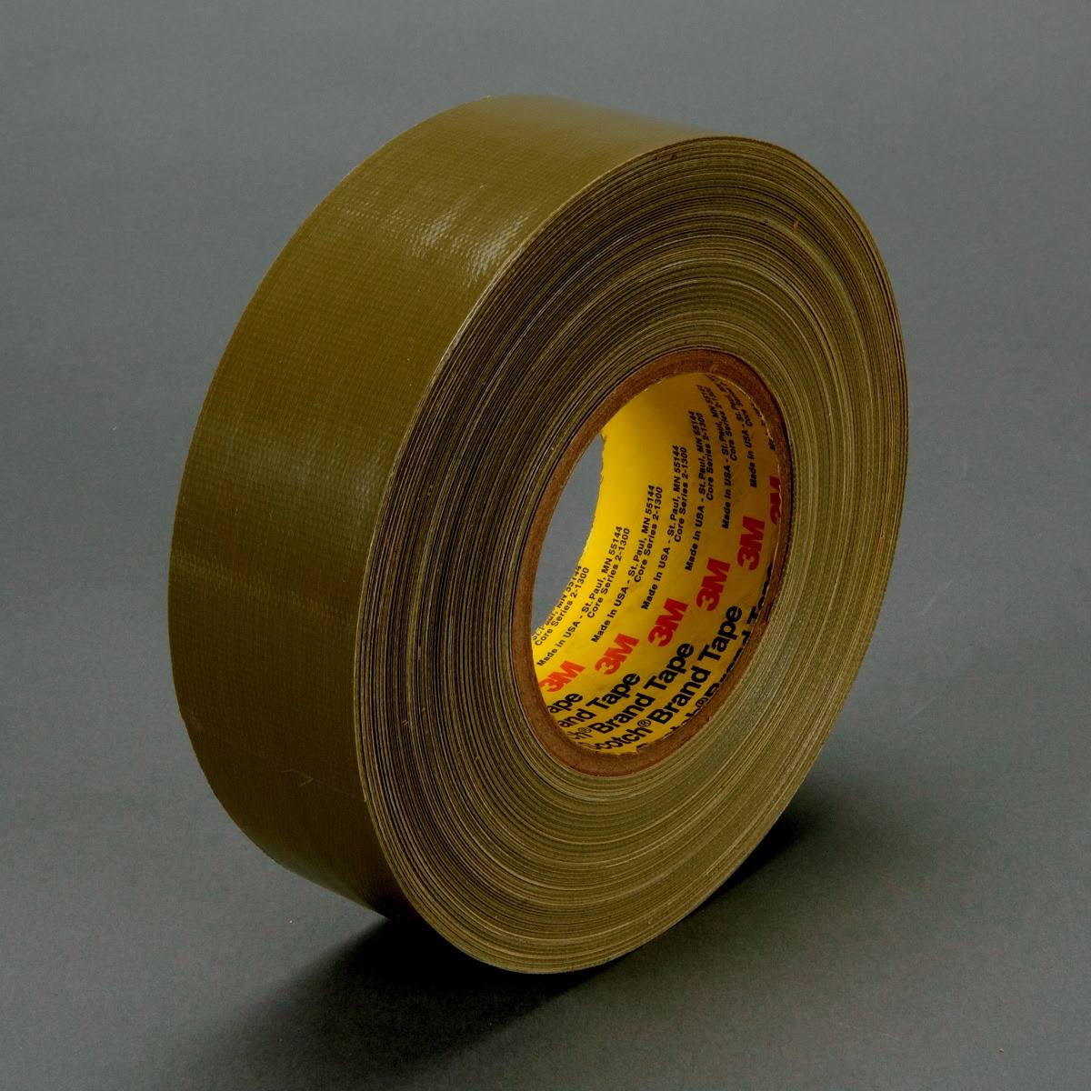 3M Polyethylene Coated Cloth Tape Silver 2x22