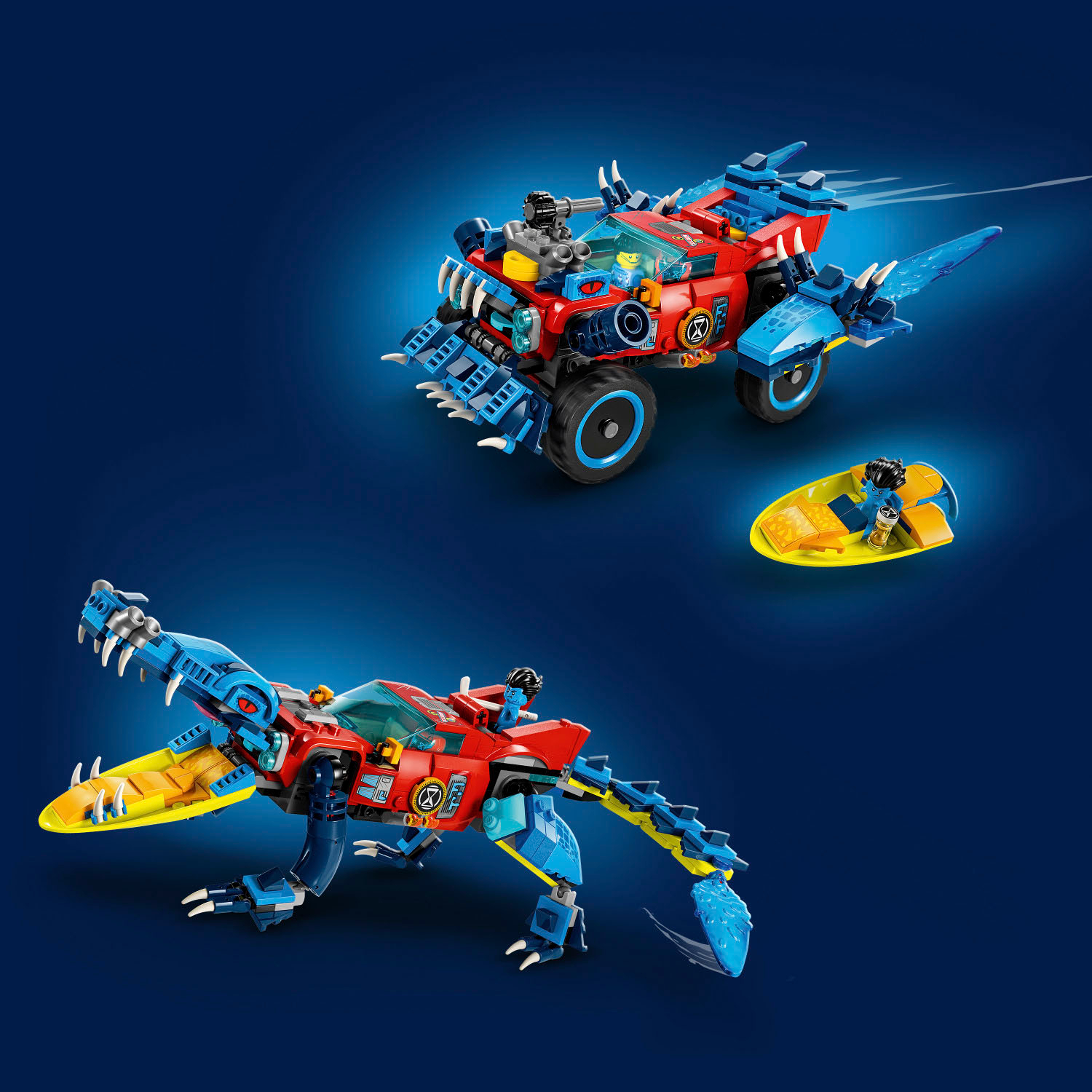 LEGO - DREAMZzz Crocodile Car 71458