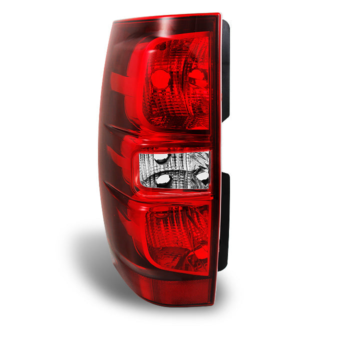 Fits 2007-2014 Tahoe Suburban Red Clear Driver/Left Side Tail Lights Replacement