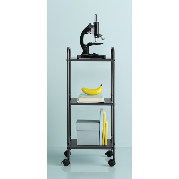 3 Shelf Utility Storage Cart