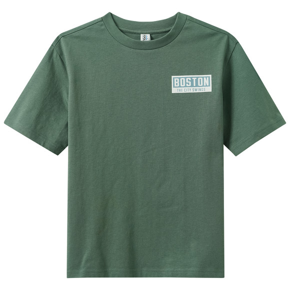 Yigga Jungen T-Shirt mit großem Rücken-Print
