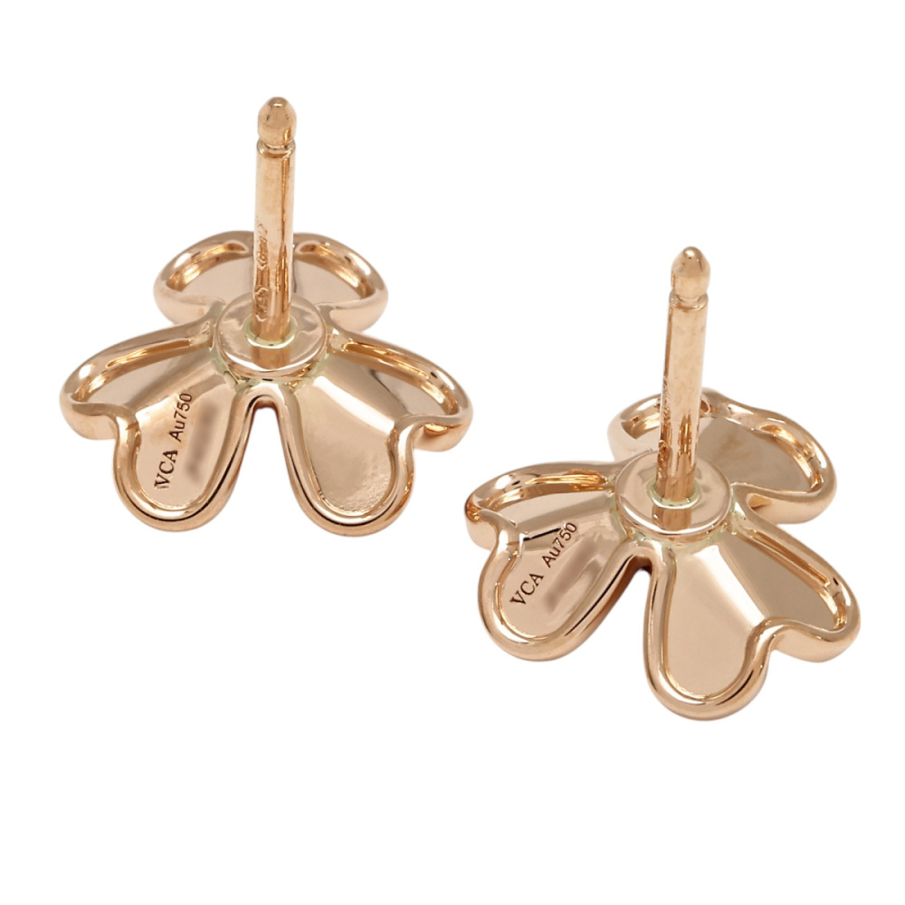 Van Cleef & Arpels Frivole Earrings 18K Rose Gold VCARP7SA00