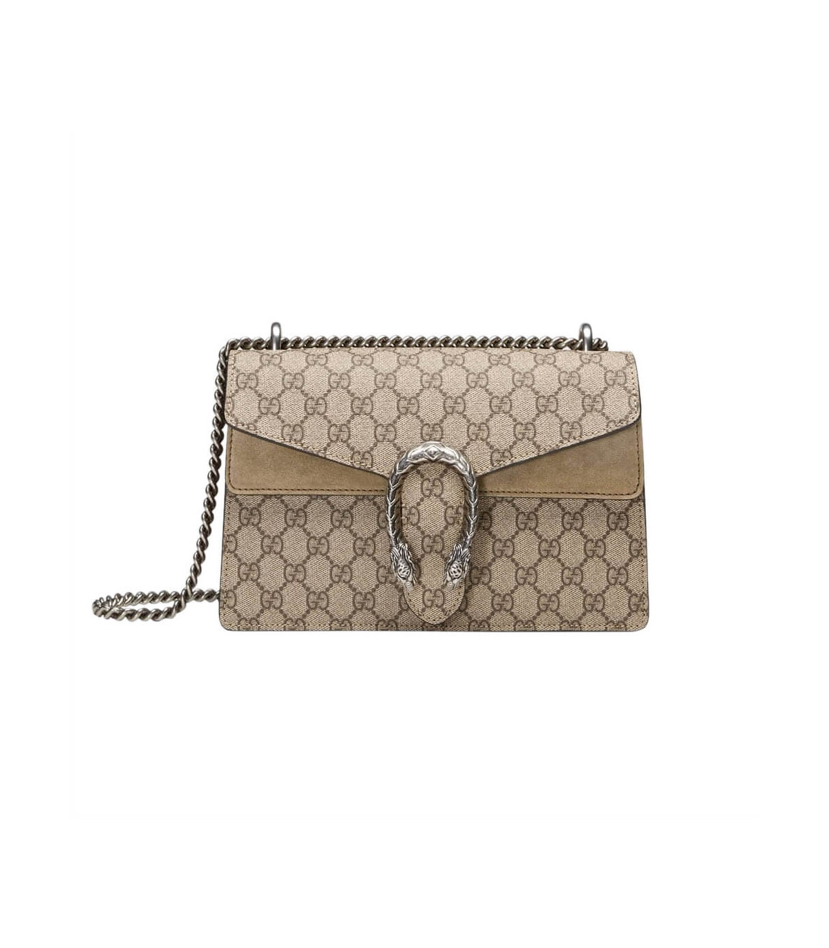 Gucci Dionysus Small GG Shoulder Bag Apricot