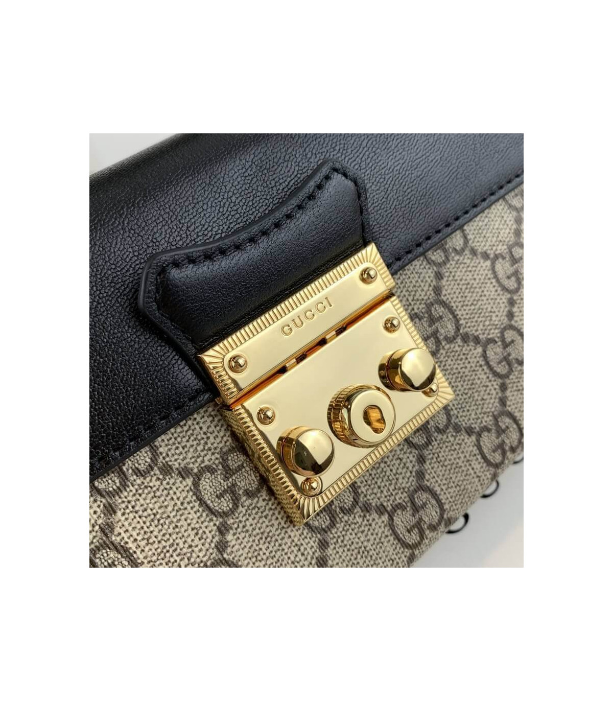 Gucci Padlock Mini Bag Black