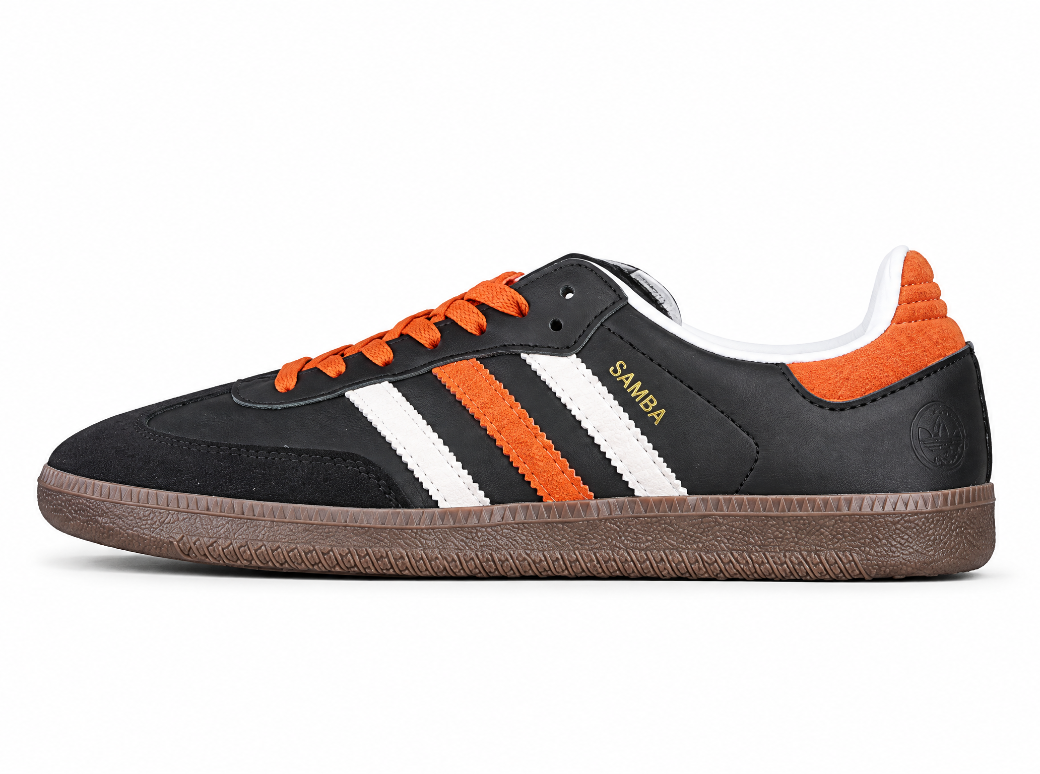 Adidas Samba Vegan White/Orange/Black FW5386