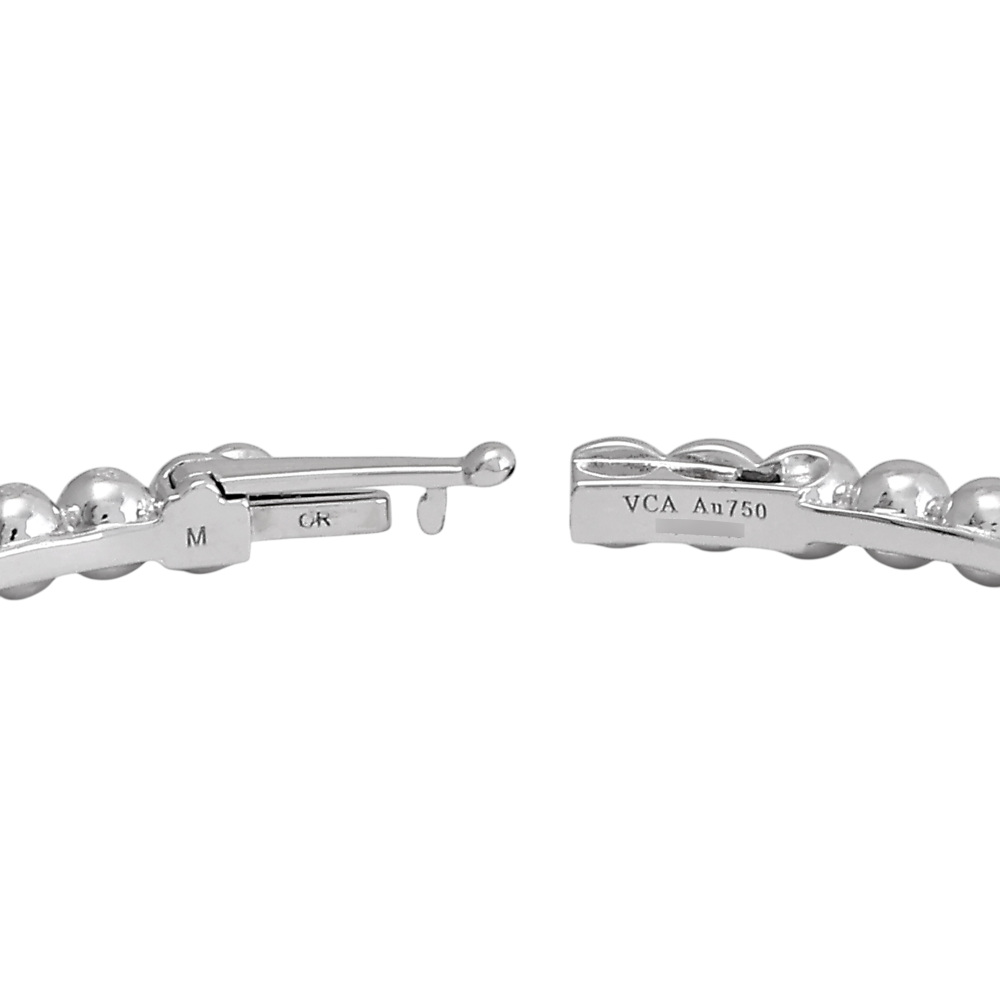 Van Cleef & Arpels Perlet Bracelet 18K White Gold VCARO7A900