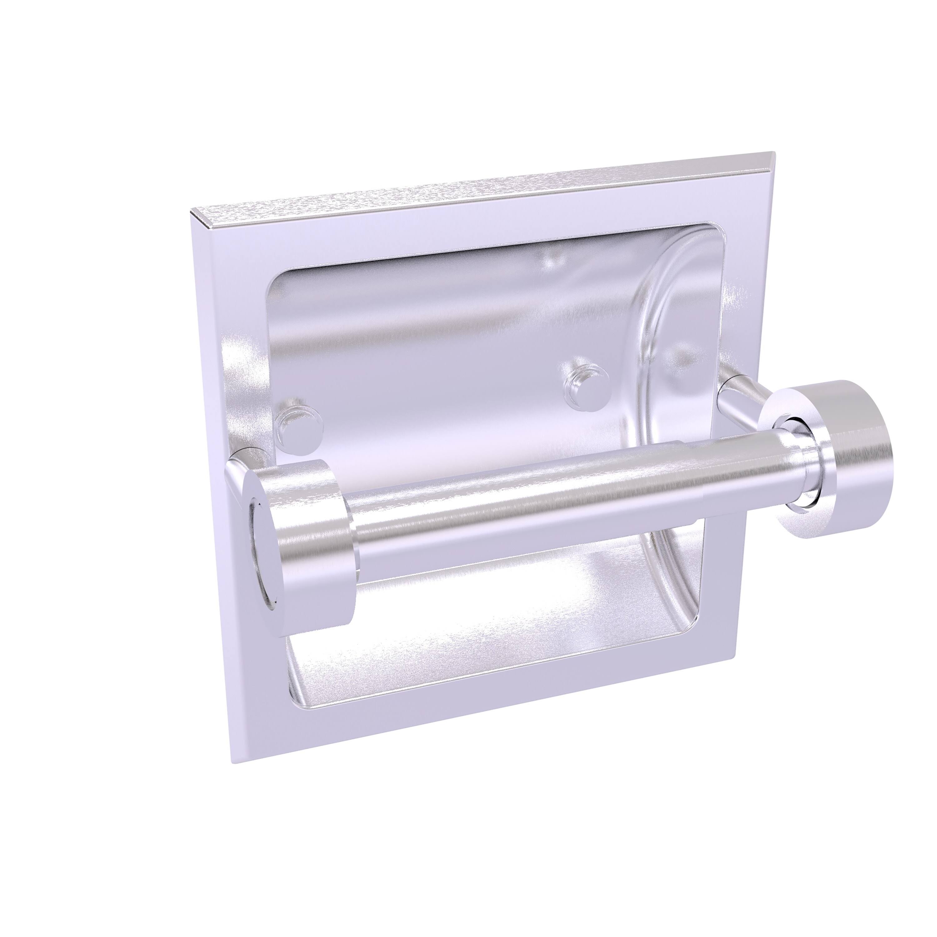 Allied Brass Continental Recessed Toilet Tissue Holder Antique Bronze, 2024-C-ABZ