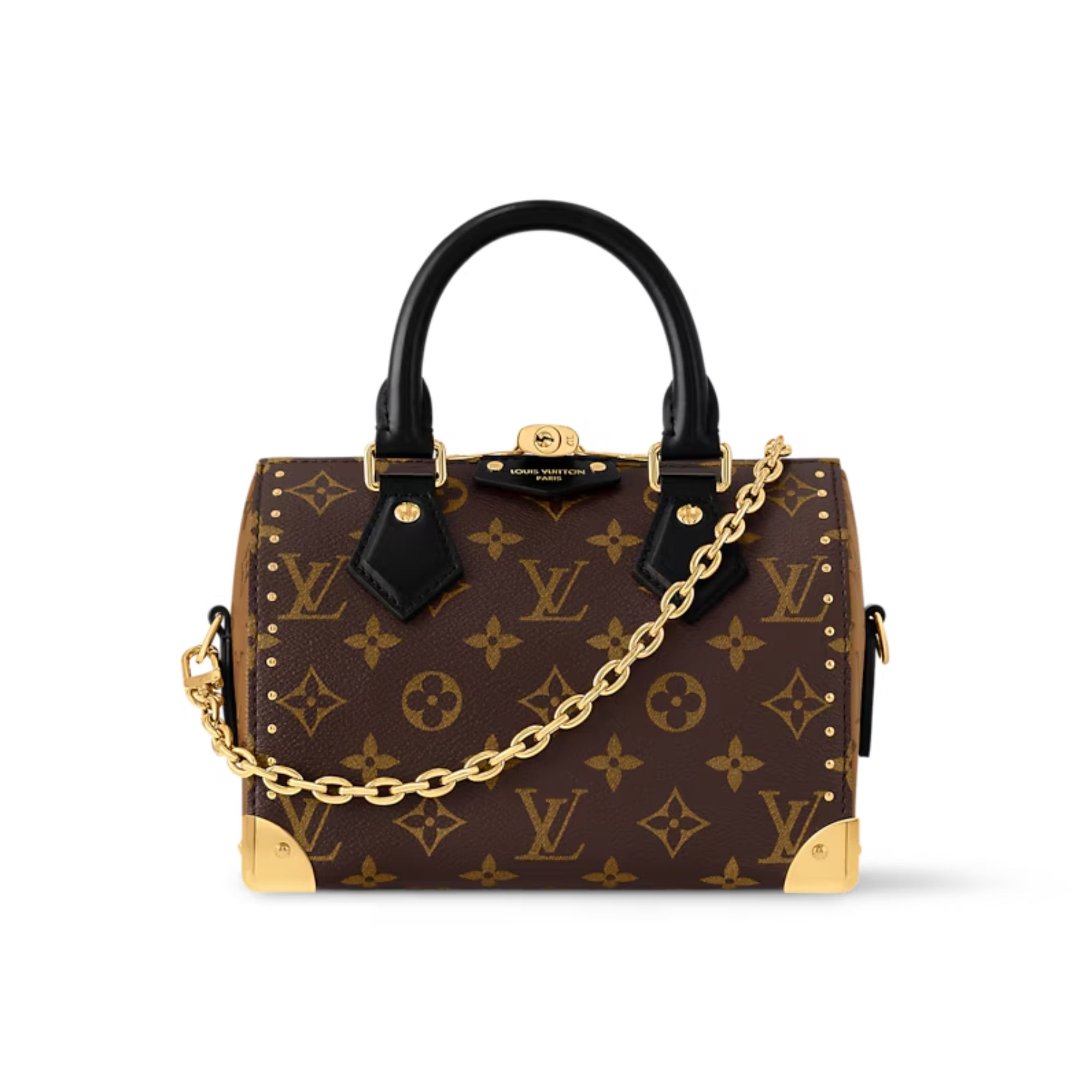 Louis Vuitton Speedy Trunk 20 Monogram Canvas 20Cm M13146