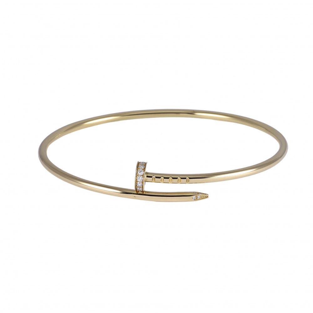 Cartier Juste un Clou Sm Bracelet 18K Yellow Gold Diamond B6066100