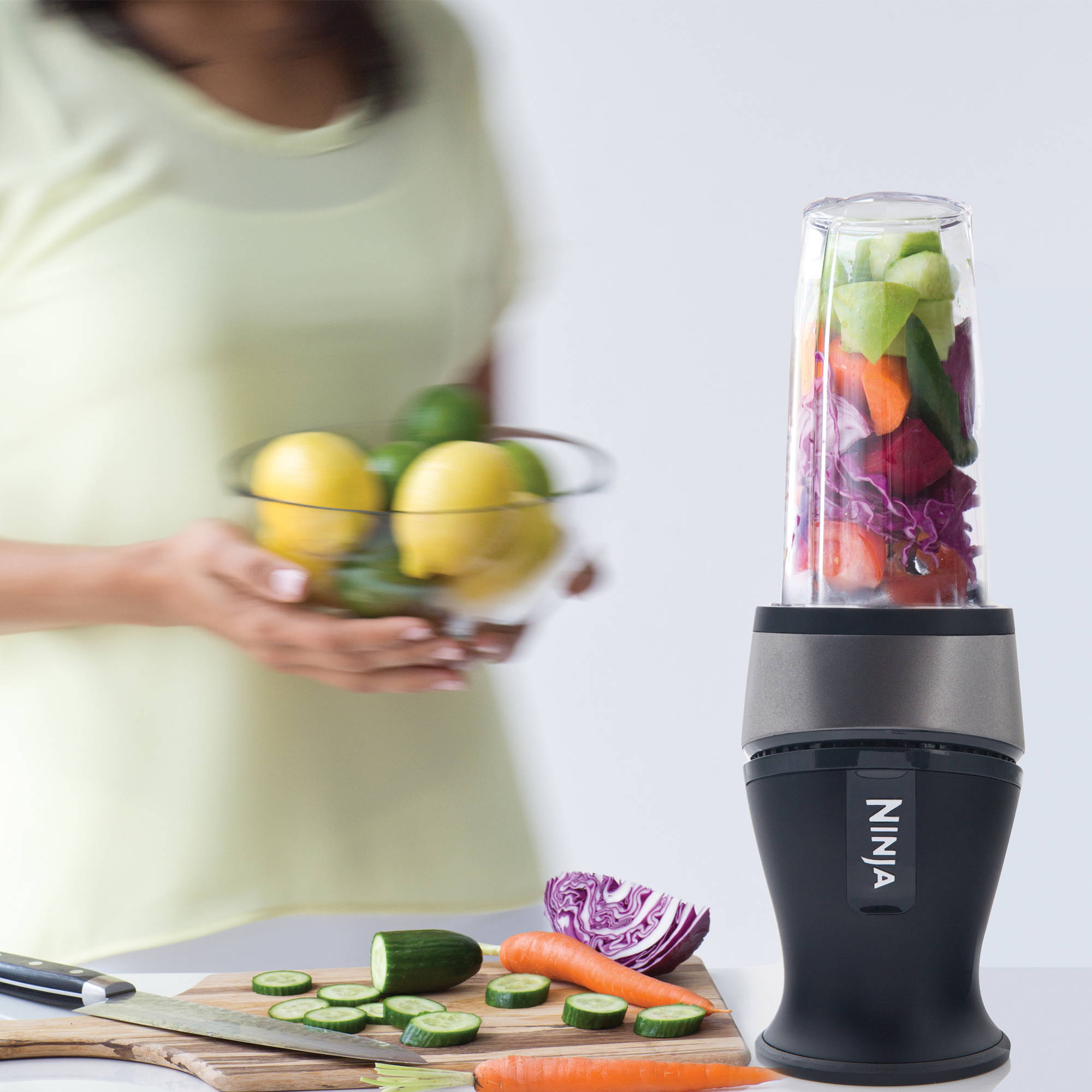Ninja Fit Personal Single-Serve Blender Two 16-oz. Cups QB3000SS