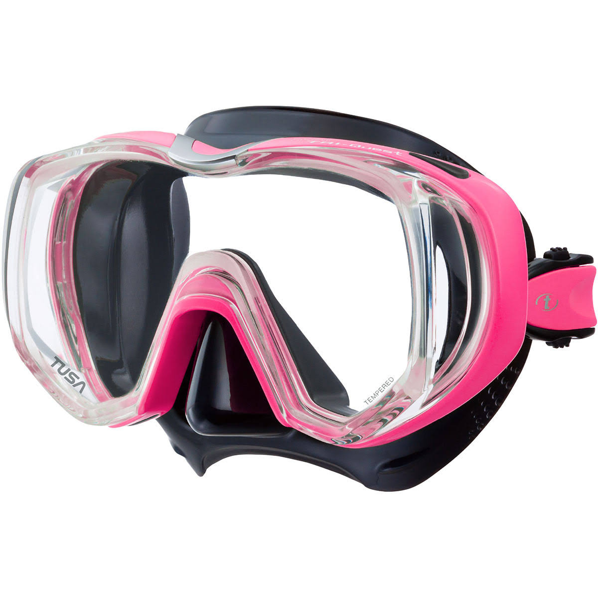 Tusa Freedom Tri-Quest Mask Black