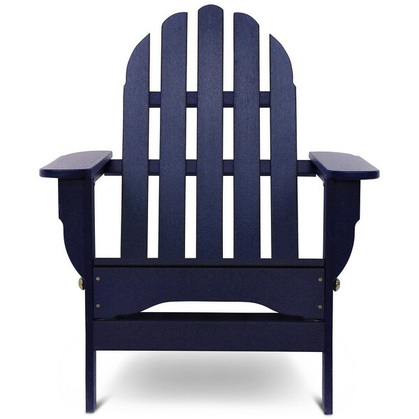 Nelson Recycled Plastic Folding Adirondack Chair by Havenside Home