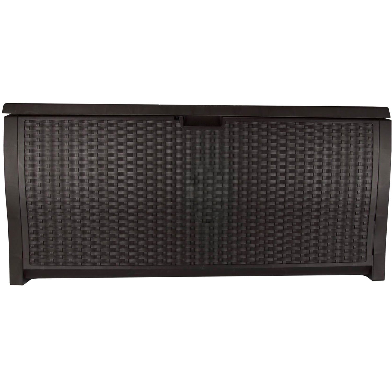 Suncast Resin 99-Gallon Deck Box – Mocha Brown – DBW9200
