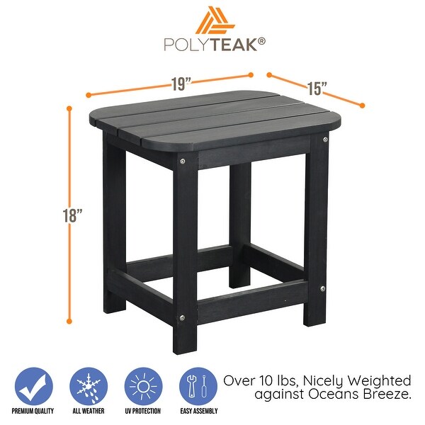 POLYTEAK Compact Side Table
