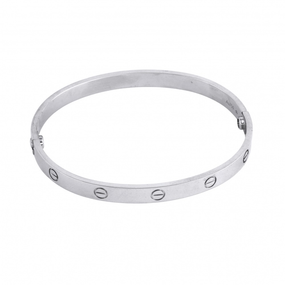 Cartier Love Bracelet 18K White Gold B6035400