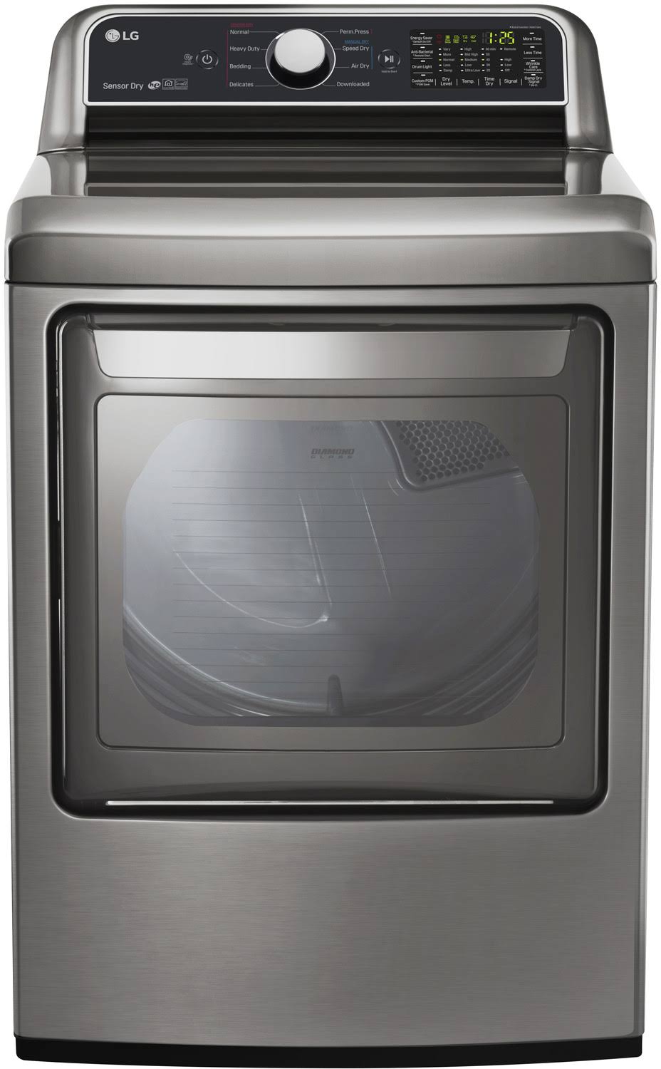 LG DLE7200VE Front-Loading Electric Dryer - Graphite Steel