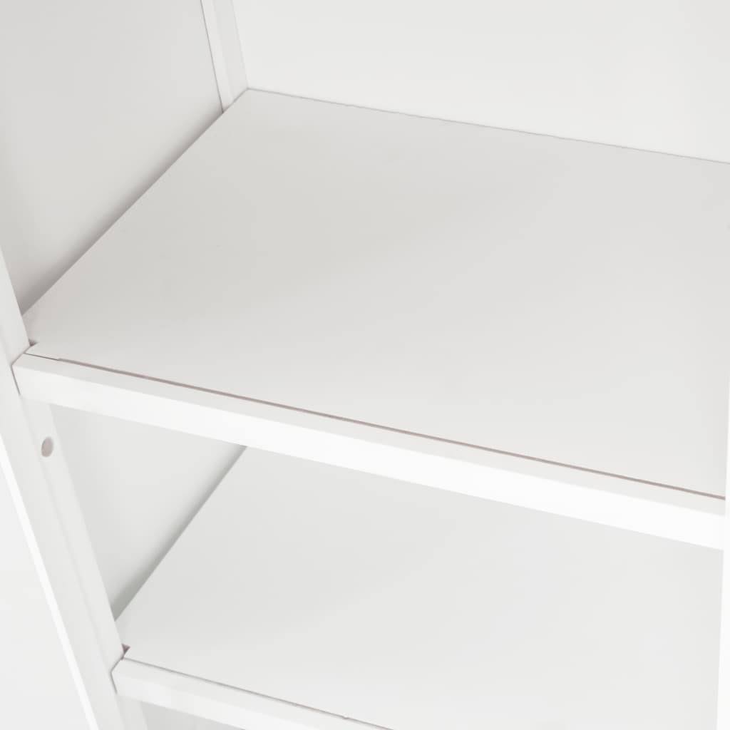 vidaXL Cupboard 17.7x22x12.6x22x33.5x22 Solid Oak Wood