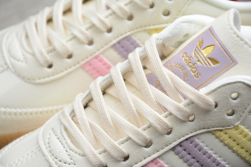 Adidas Sambarose Shoes Cloud White/Pink/Yellow EG1817