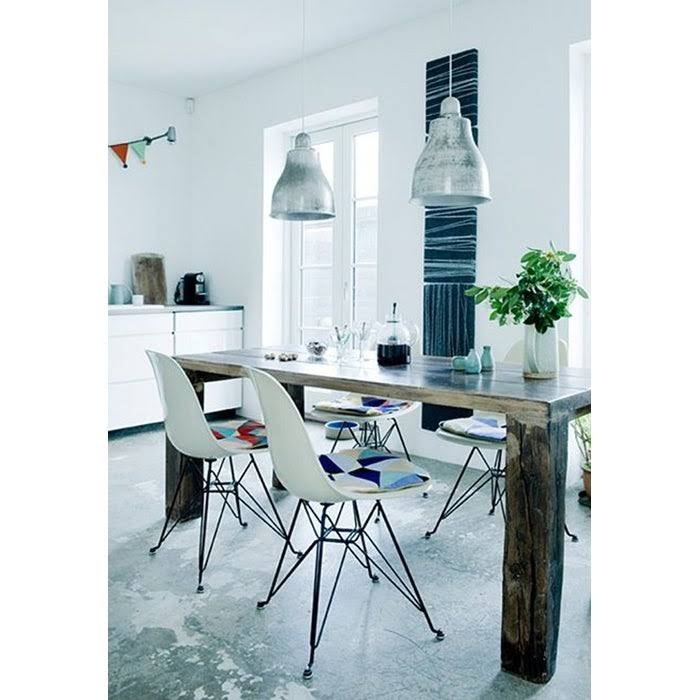 2xhome Set of 2 Modern Color Seat Height Dsw Molded Armless Plastic Dining Room Chairs Black Wire Eiffel Dowel Legs - White