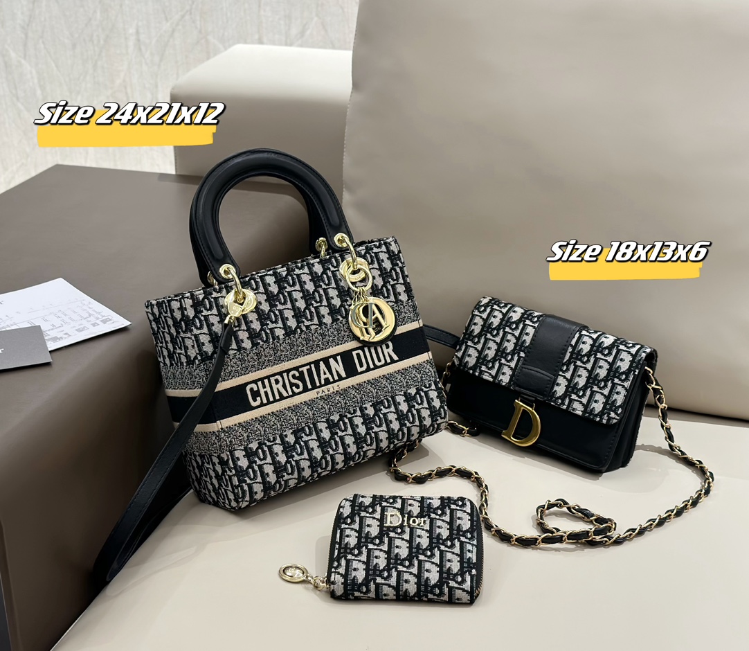 Dior three piece combination set - cnluxepick