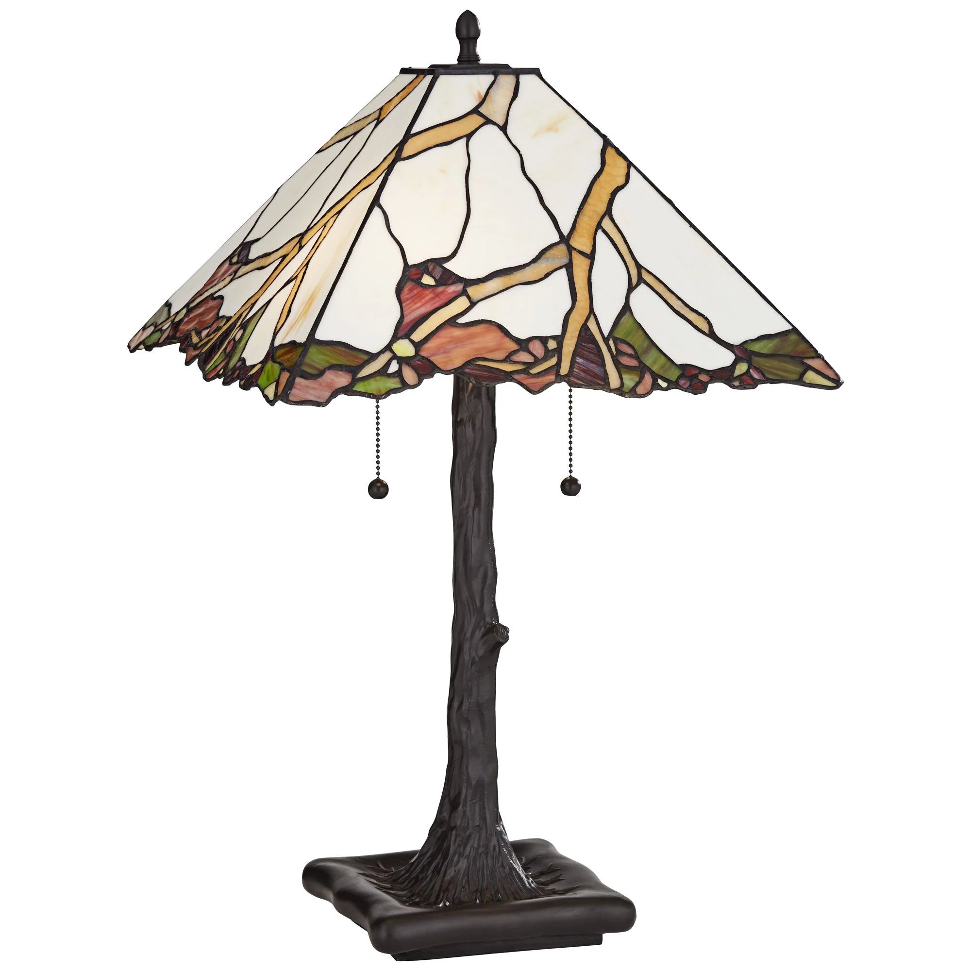 Robert Louis Tiffany Cherry Rustic Table Lamp 26